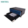 Support SC/LC/ST/FC 19" 4U Optic Network 144 Core Optic Fiber ODF