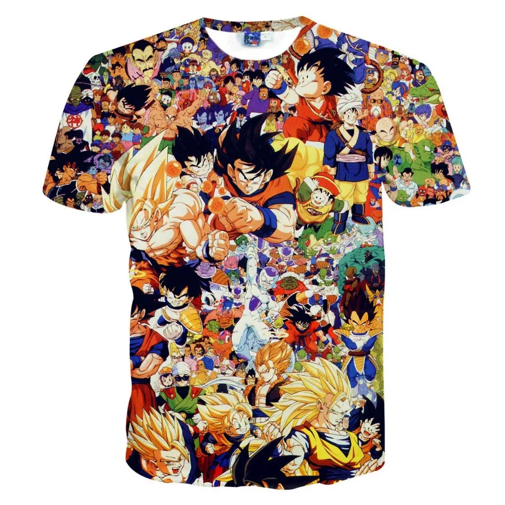

Quick Dry New T Shirt Men Fashion Casual 3D Printed Vegeta Men T-Shirt Fitness Clothing