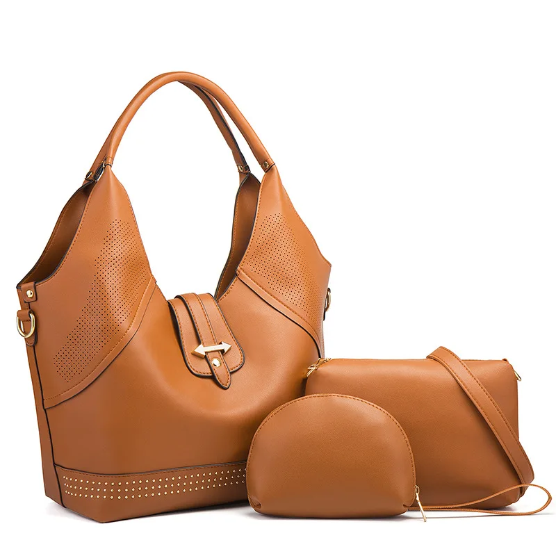 

New Combination Three Piece European American Fashion Ladies Bag Factory Wholesale Handbag