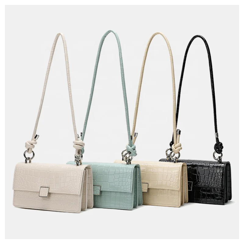 

Fashion Trend 2021 Female Bag Square Hand-held Slant Bag Girls Single Shoulder Bag for Ladies Gift Wholesale In Stock, Black/yellow/blue/white