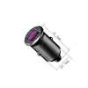 Dual QC3.0 36W Mini Quick Metal Car Charger