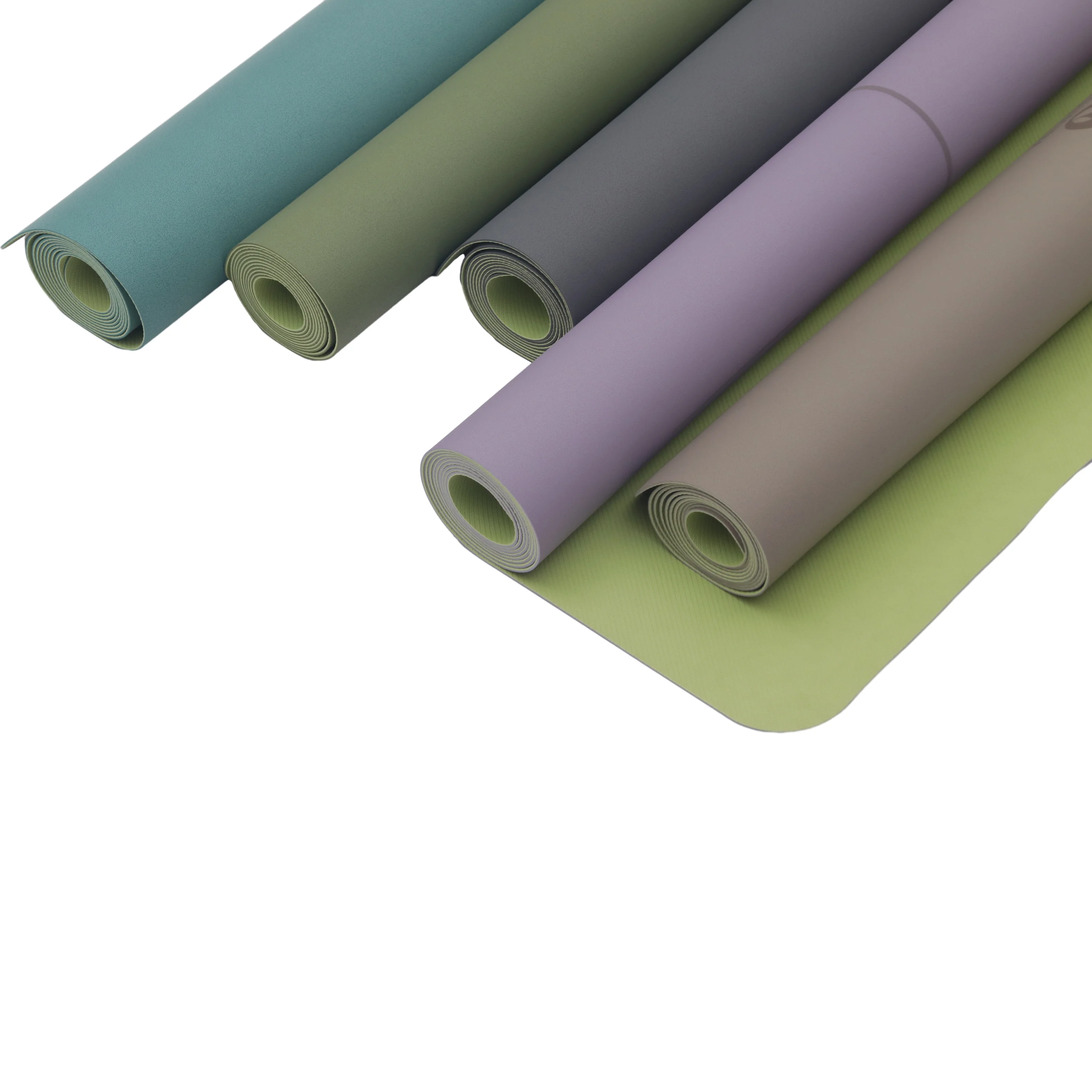 Wholesale 1.5mm Eco-Friendly Custom Printed Organic Non-Slip PU Natural Rubber Yoga Mat with Logo