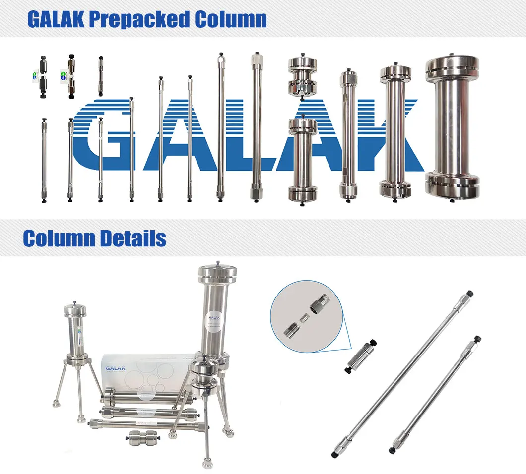 4.0mm Innerdiameter Empty Stainless Steel Column Liquid Chromatography