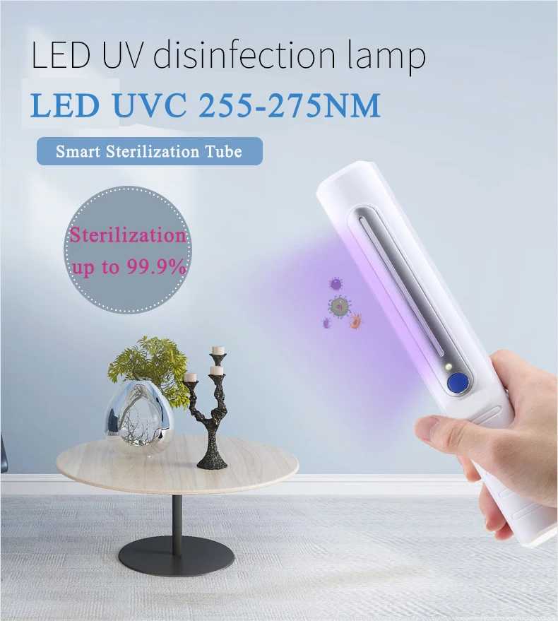 2020 New Arrival Uv Sterilizer Lamp 3w Uvc 260nm Ultraviolet