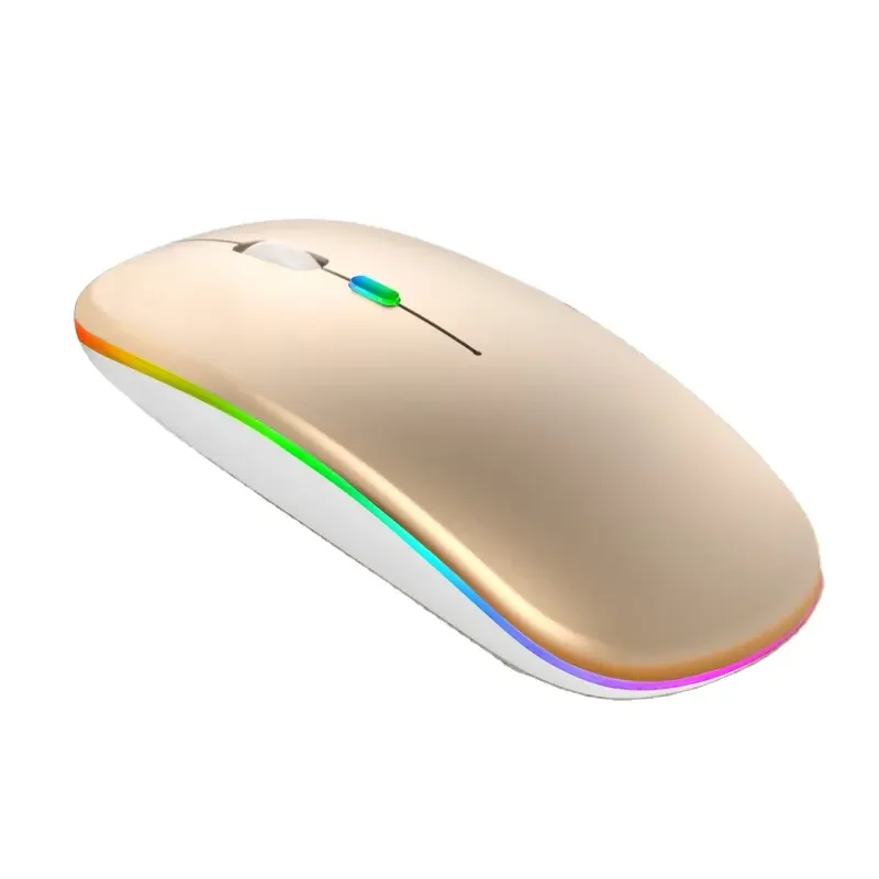 

mouse sem fio recarregavel rgb computer mouse genius