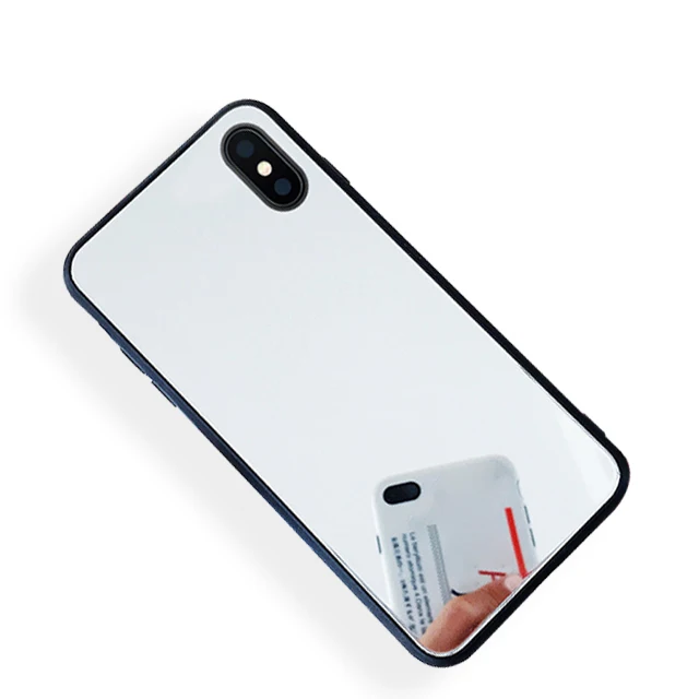 

tpu mirror waterproof mobile phone case For iPhone11, Silvery