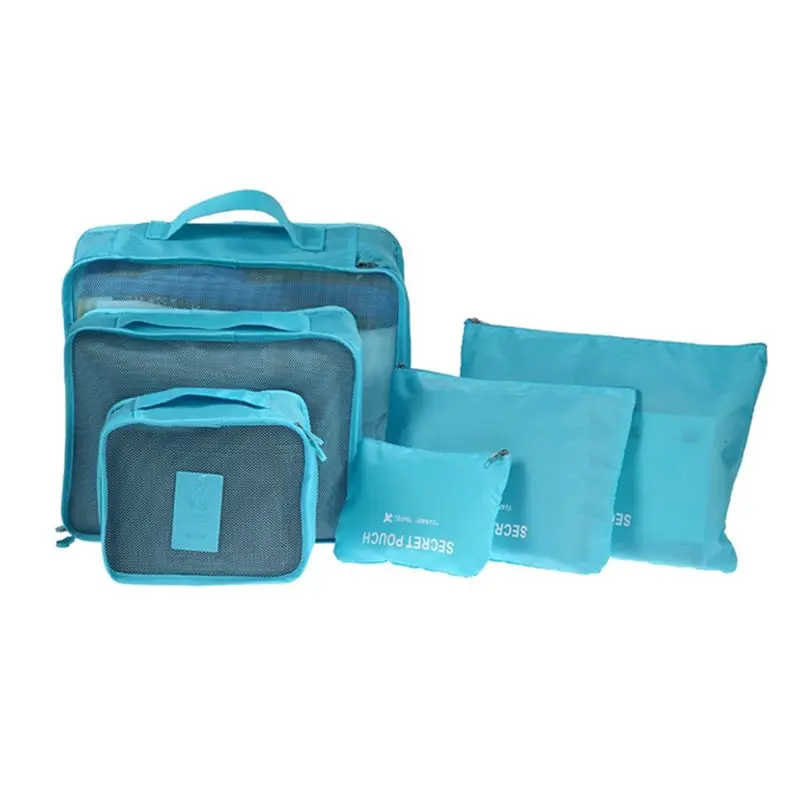 

wholesale travel set 6pcs organize bag storage bag travel travel organizer storage bag