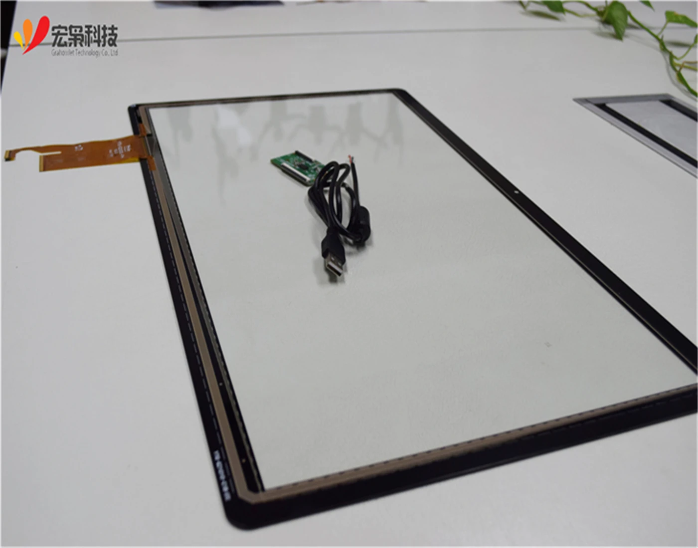 
Custom size PCAP touch screen 21.5 inch projected capacitive touch glass panel for raspberry pi 