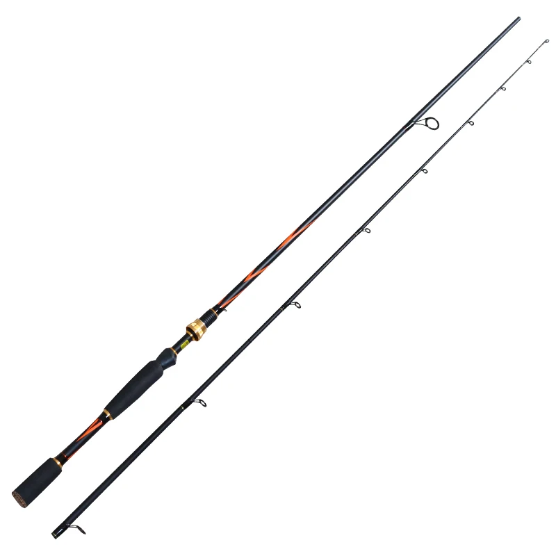 MOQ 1pc 2.1m Carbon fiber fishing rod spinning fishing rod in stock