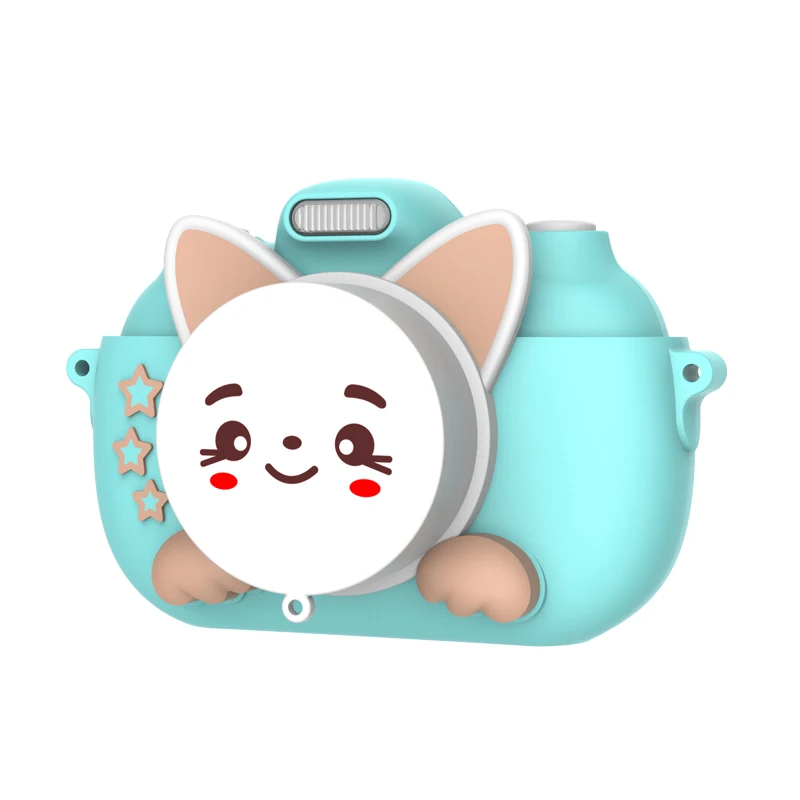 

Factory Direct Wholesale Christmas Gift 1080P HD Kids Camera 3.0 inch Creative Cartoon Mini Cat Children Digital Camera, Pink/blue