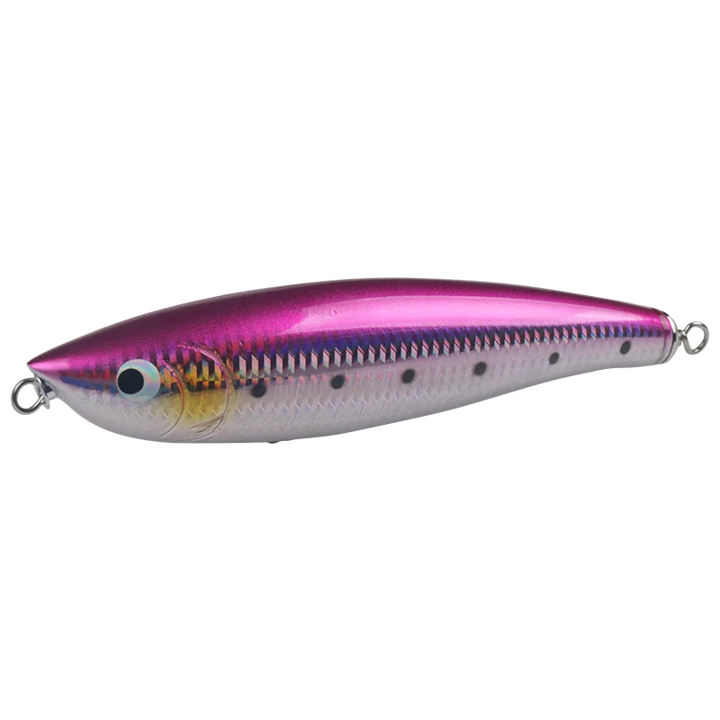 

Wooden Pencil 17cm 70g Simulation Fish Eyes Durable Fishing Lures, 3 colors