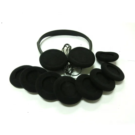 

Free Shipping Ear Pads for Sennheiser PX100, PX80, PC131 Headphones Replacement Ear Cushion/Ear Cups/Ear Cover Repair Parts, Black