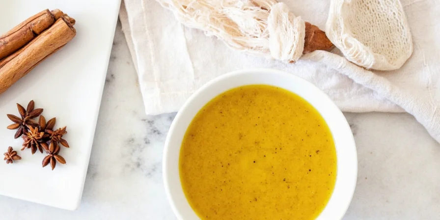 Making vinaigrette step by step