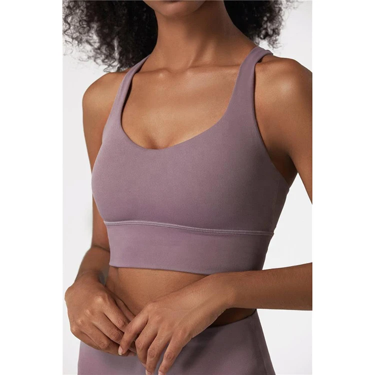

Criss-Cross Glamorise Supportive Sports Bra women