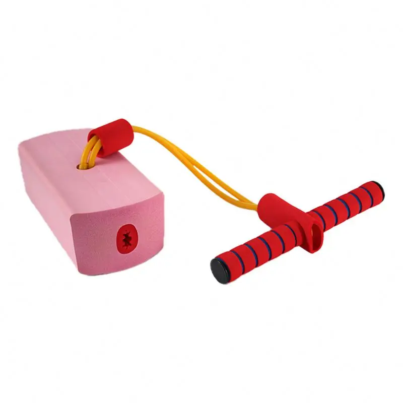 

2020 High Quality New Bounce Bubble Pogo Stick Children's Foam Pogo Jumper Kid's Acoustic Frog Jumping Toy, Green,purple,dark blue,rose,pink