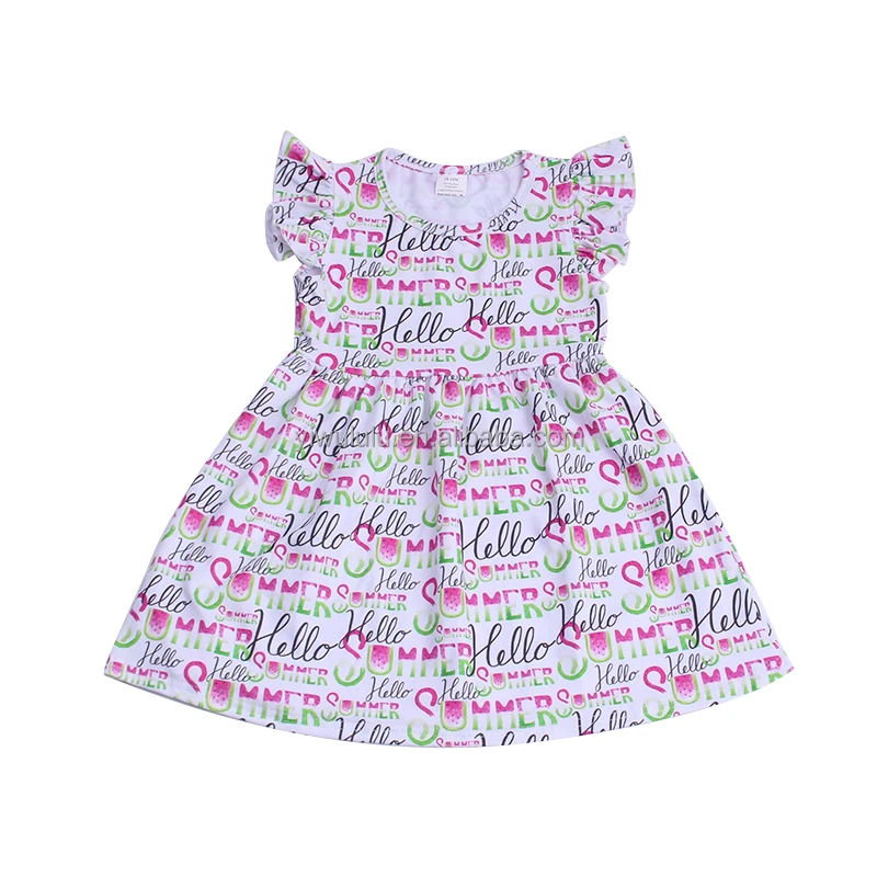 

2021 new design children girls clothing dress little girl dresses 6 to 14 years, Picture