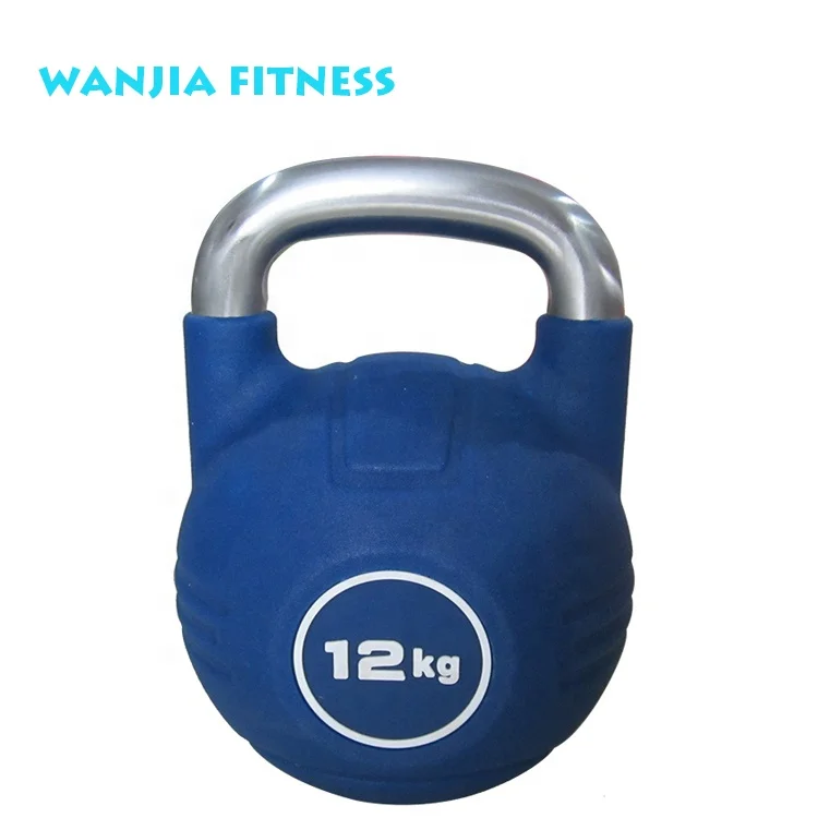 

Top Quality PU Competition Steel Kettlebell Muscle Training kettle bell Gym Kettlebell Set