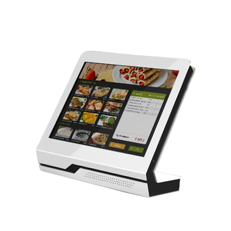 19" Touch Screen Countertop Interactive Kiosk Restaurant Self Service