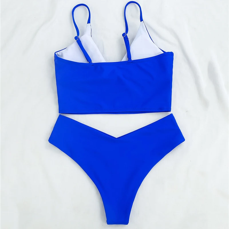 

High Waist Bathing Suits Push Up Sexy Swimsuit Women Bikini Sets Woman Beach Swimwear Brazilian Clothes, Customized color