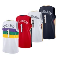 

Design Embroidery Men's #1 Zion Williamson Custom Basketball Jerseys/wear