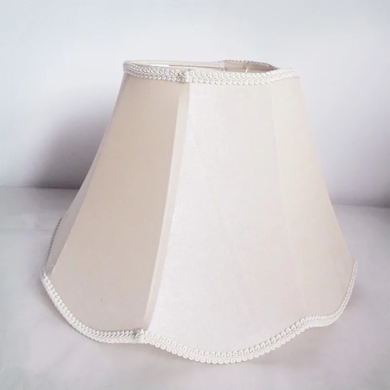 bulk cone white macrme Retractable hotel pendant fabric lamp shade decor  Foldable classic light covers for table lamp/ceiling