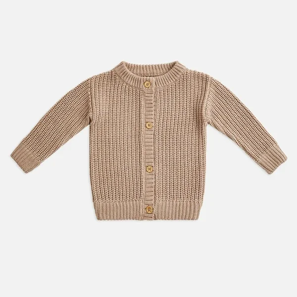 

Baby chunky Knitted Cardigan 100% cotton with low price, Picture shown