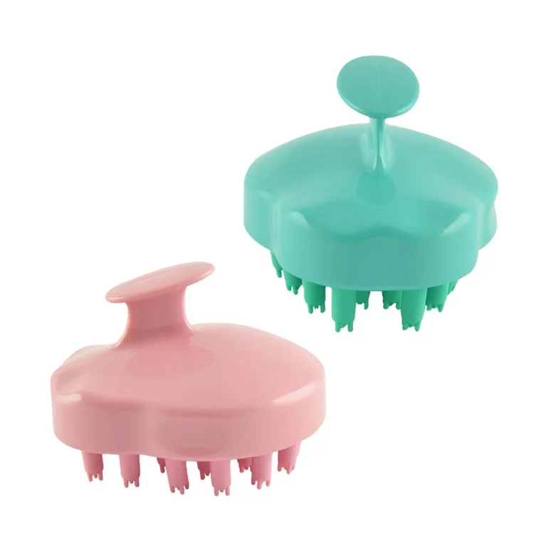 

High Quality Custom Abs Plastic Mini Silicon Bath Brush Detangling Natural Hair Brush Massage Scalp