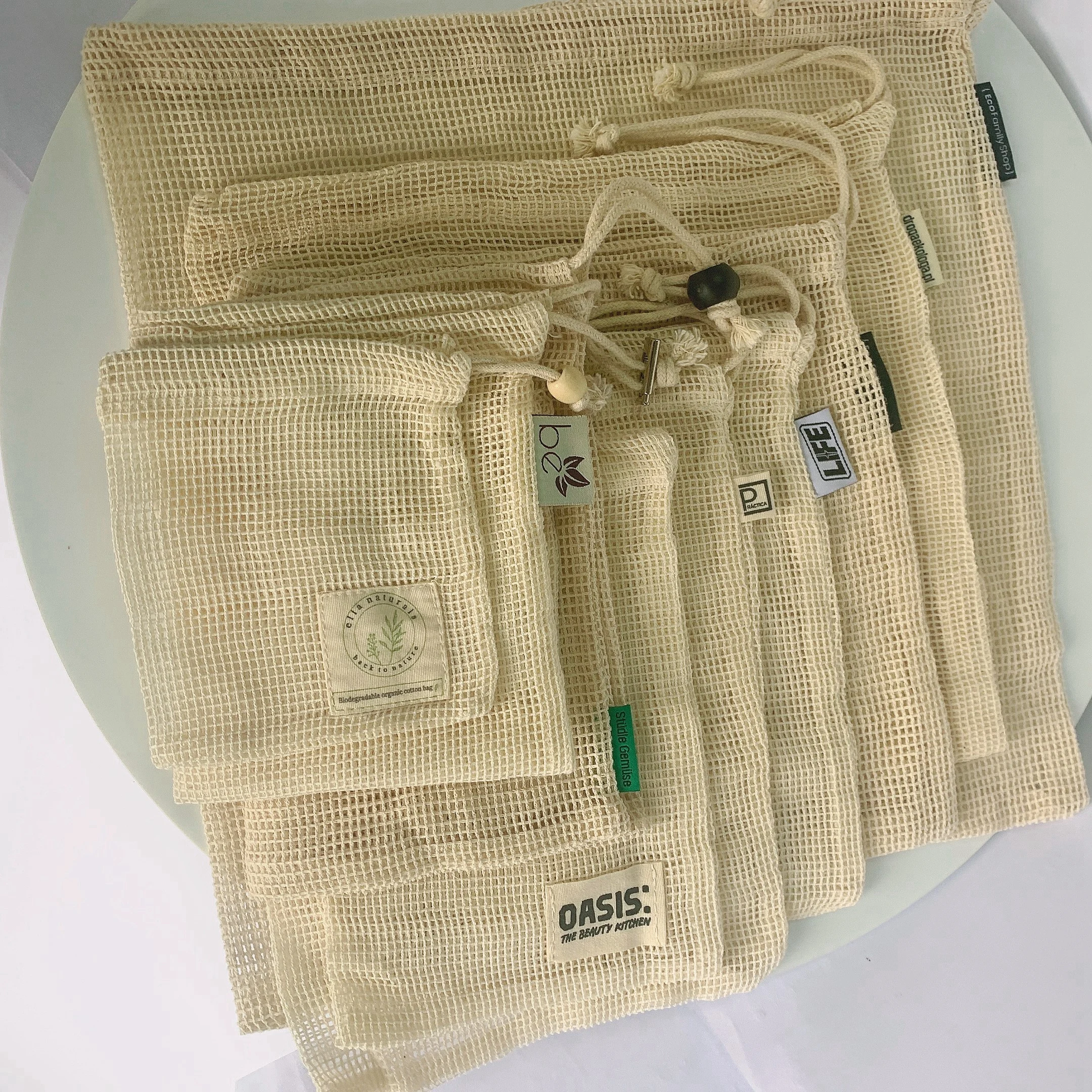 

Cotton Produce Muslin Mesh Bagscotton mesh bag ombre dye cotton mesh bag shenzhen, Natural