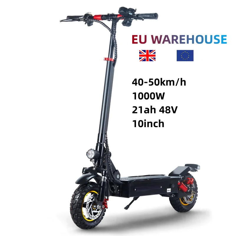 

Geofought X1 two wheels self balancing cheaper 10inch 40-55km/h 50km range dual motor 48V 21ah 1000W electric scooter for adult