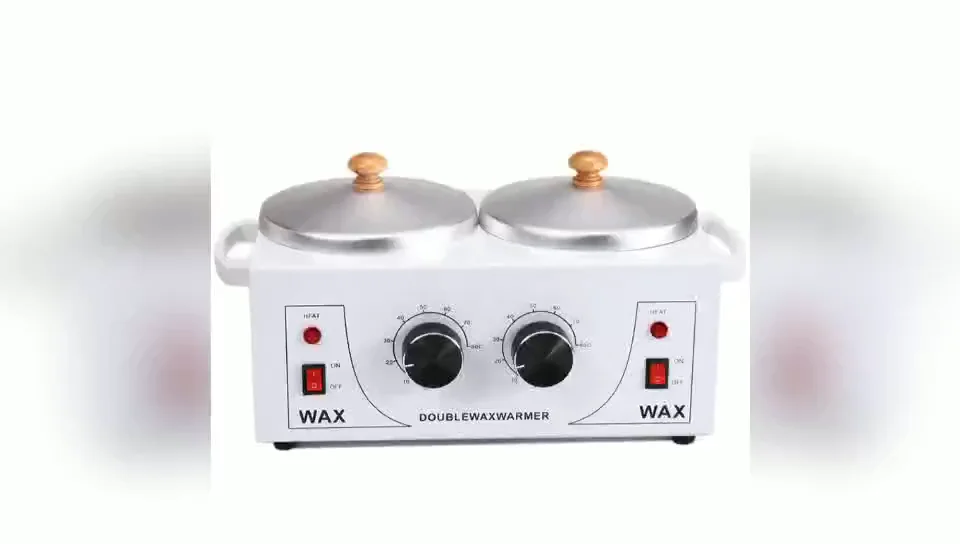 Beauty Salon Double Pot Waxing Melt Depileve Warmer Paraffin Wax Heater