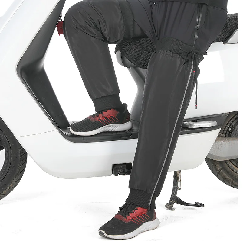 

Top sale Waterproof Protective Windproof Motorcycle Leg Warmer Protector Knee Pads, Black