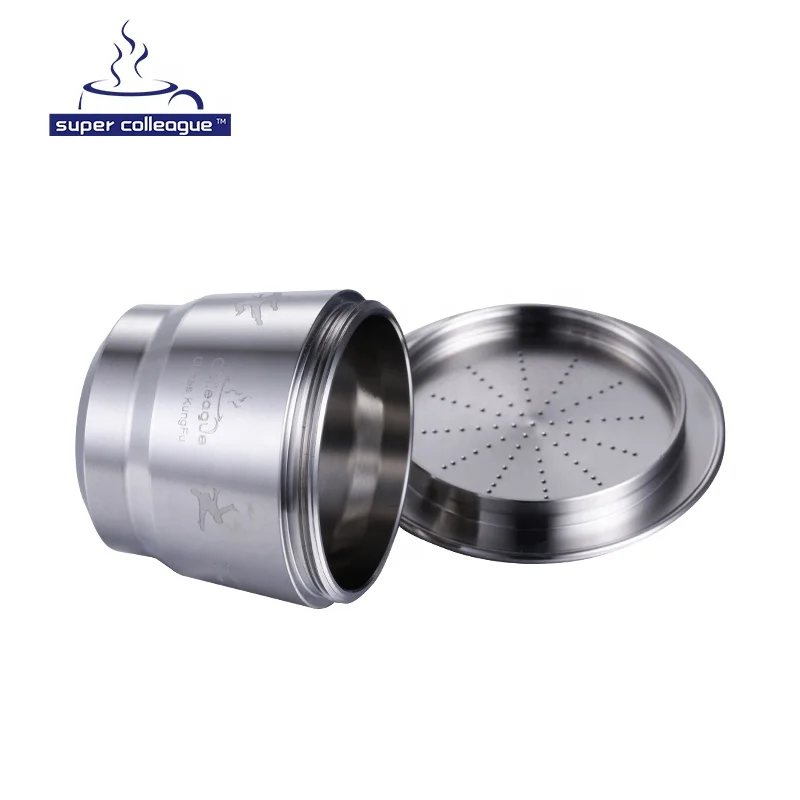 
Nespresso Coffee Capsule Stainless Steel Refillable Reusable Coffee Capsules Pod 
