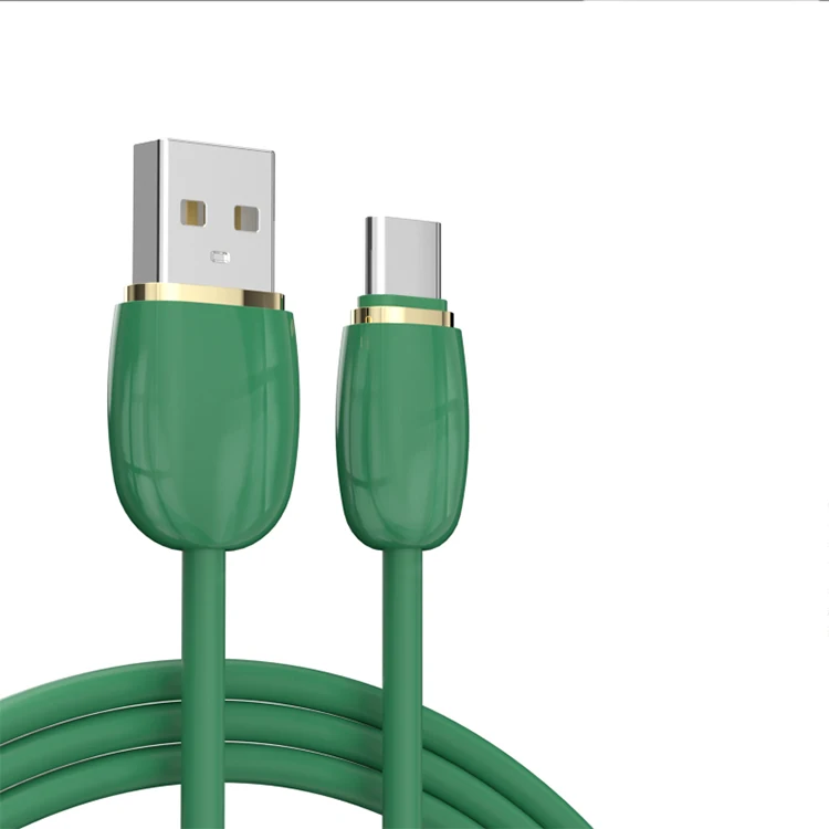 

For mobile phone charger USB cable 2A fast charging data cable, Red,yellow,green,purple