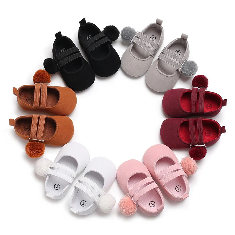 

ODM/Oem Baby girl shoes First walking shoe soft sole non-slip baby toddler shoes, 6 colors