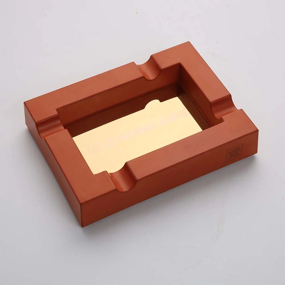

jue 1 design custom color shape oem odm concrete cigar ash tray cement cigar ashtray, Orange or customized color