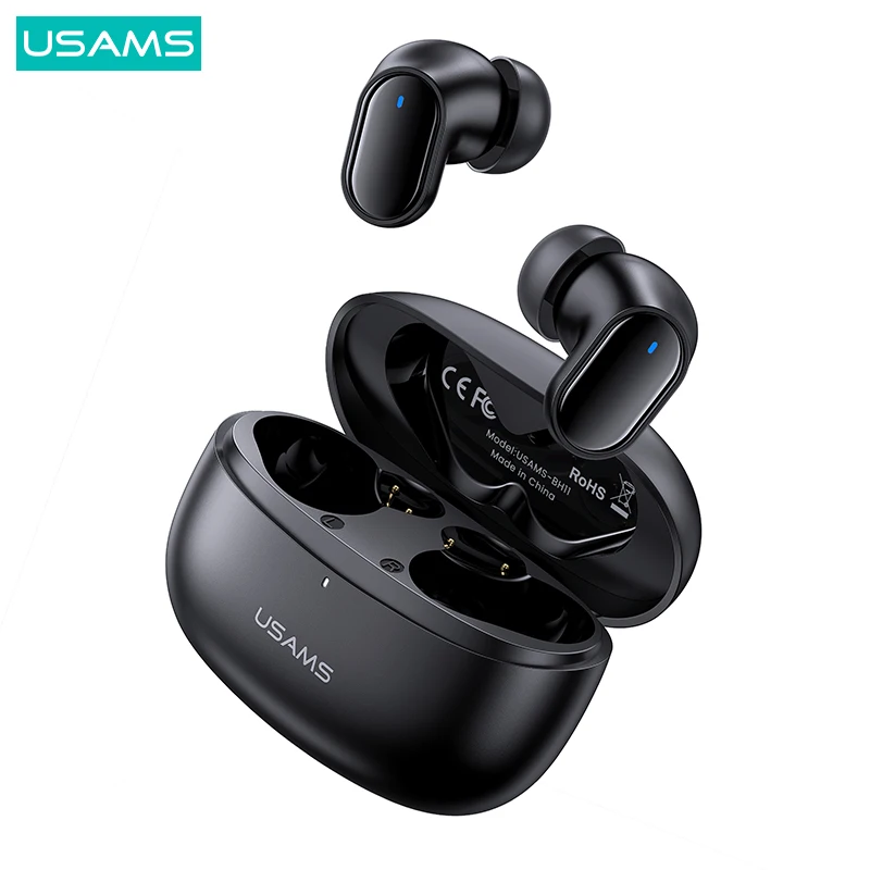 

USAMS True Touch Control Earphones Headset Sports In Ear Mini Headphone Hands free Headphone Wireless Earbuds