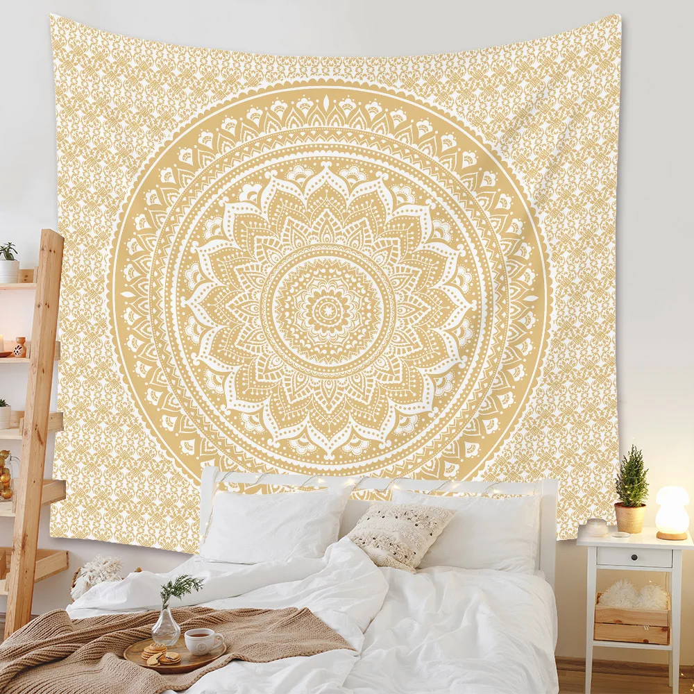 

Tapestry Amazon Home Cross-border Bohemian Tapestry Room Decoration Wall Cloth Mandala Decoration Cloth Tapestry