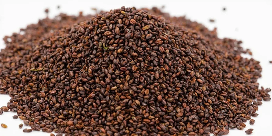 Nigella seeds sprinkled on paratha