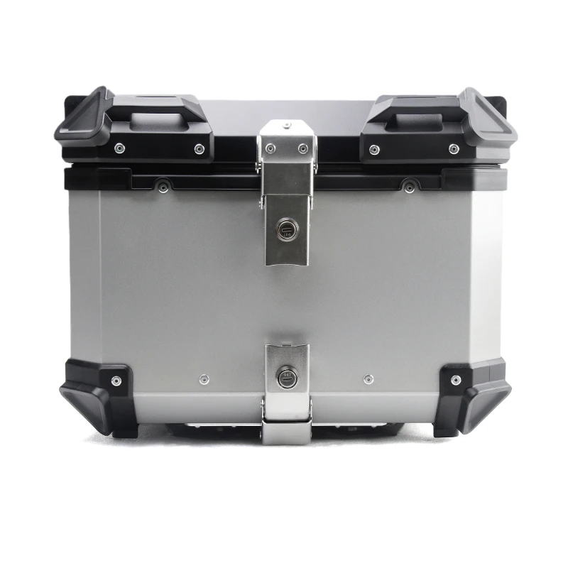 

motorcycle trunks 48L motorcycles trunk aluminum alloy waterproof tail box large capacity motorcycle tail box