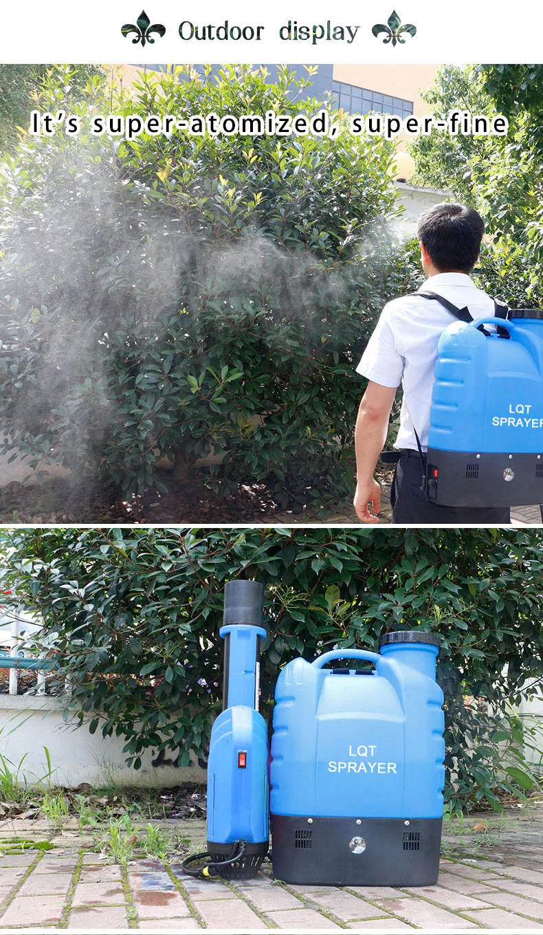 Professional Backpack electrostatic mist fogger  sprayer