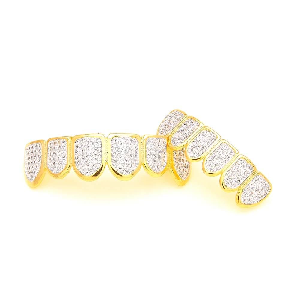 

Special Hot Selling Popular Gold Grillz Teeth Grills Hip Hop Teeth Grillz, Pure color (see picture for details)