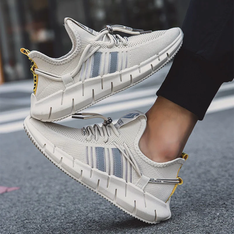 

Summer mesh men's casual shoes breathable mesh running Fitness Tenis non-slip softable prevent sweat sports classic shoes