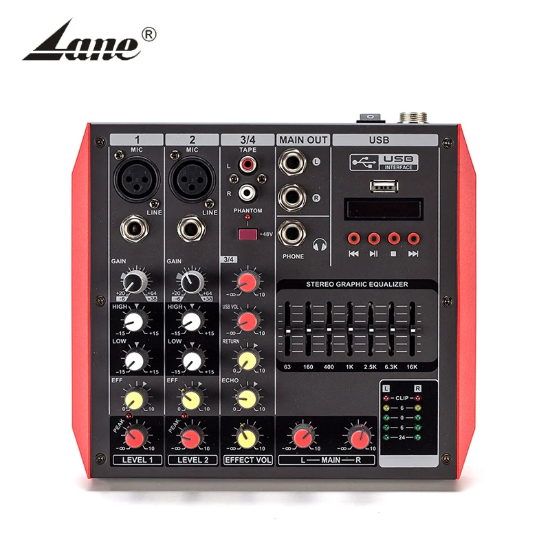 Lane Kit Digital Console Professional Sound Wifi Audio Mixer Buy Wifi