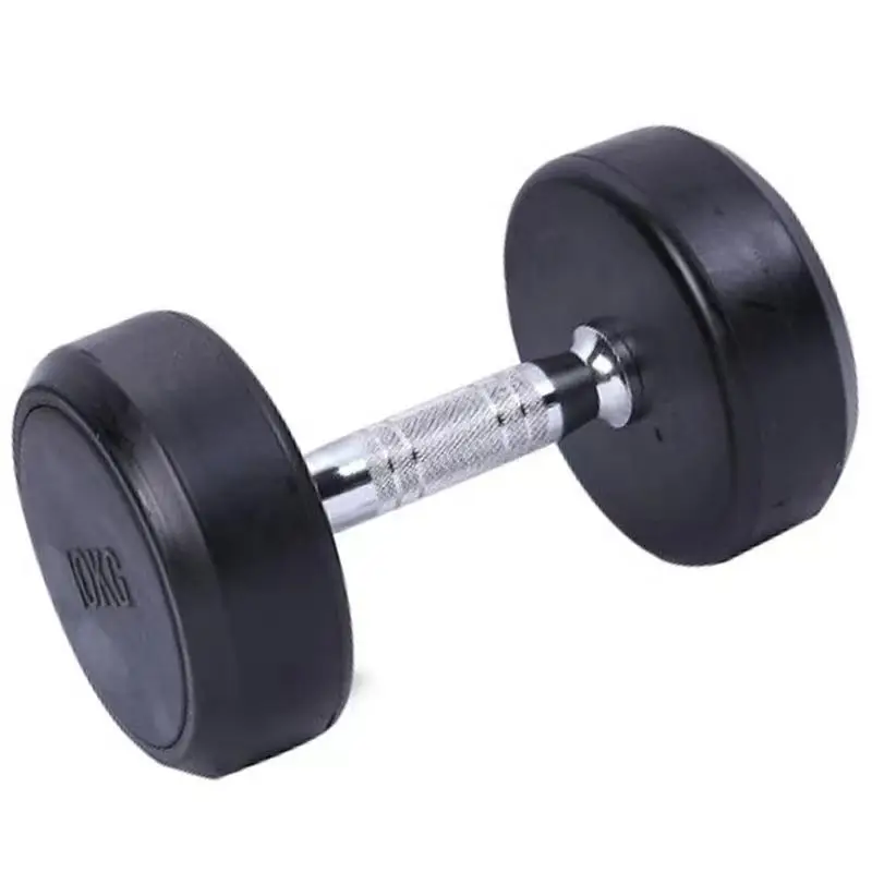 

Wholesale fixed round head CPU coated Gym custom dumbles Dumbbells