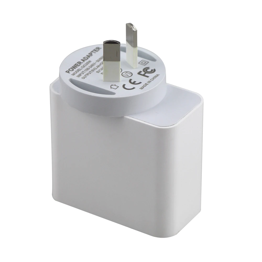 
PSU SAA plug to Usb Type C Plug 5v 12v 2a Power Supply 45w Pd Travel Wall Charger Qc3.0 Qc 3.0 45w pd Usb-c Type-c Adapter 