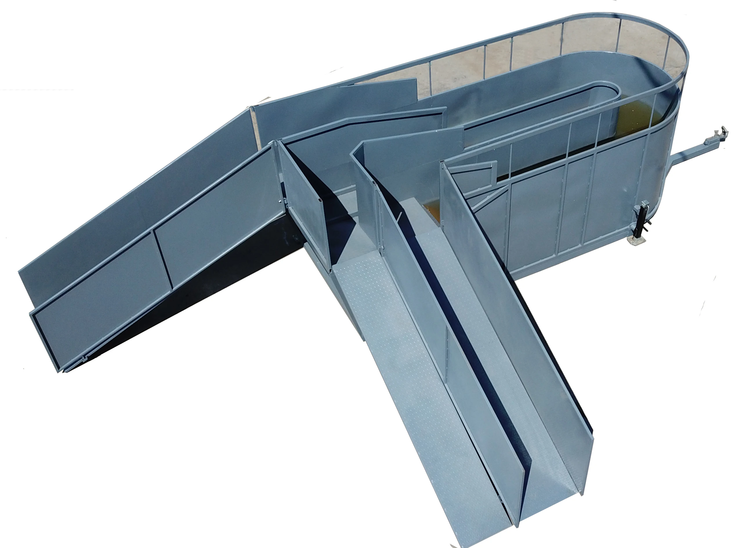 Mobile Sheep Dipping Trailer For Bath Or Shower With Water Circulation