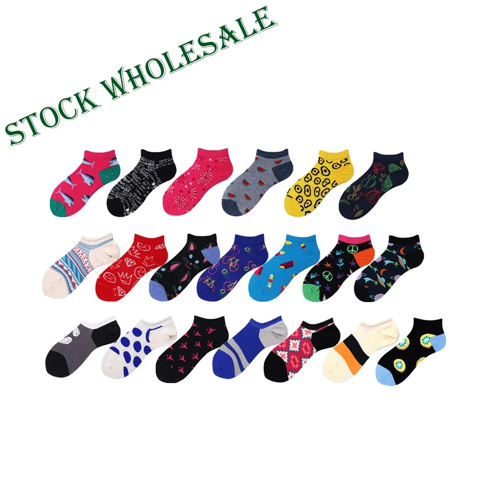 

fashion happy funny ankle socks custom quality colorful woman socks 100% cotton custom design ladies socks crazy wholesale