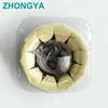 Chaozhou factory rubber gasket seal with screw one piece toilet fitting black flange wholesale cheap price sanitary accessories