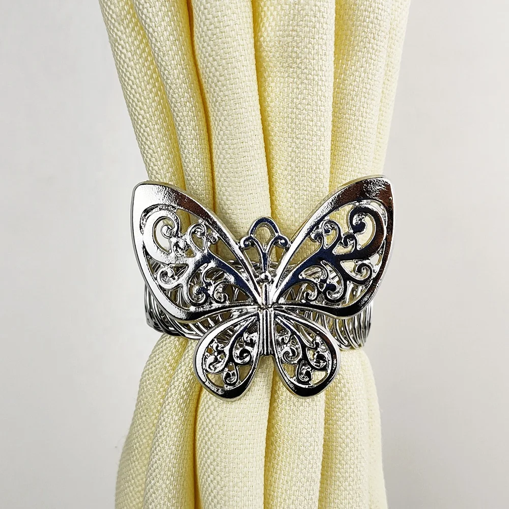 

butterfly curtain buckle, curtain holder, curtain decor, Silver/gold/rose gold