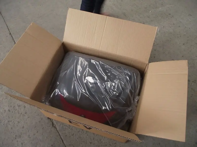 
super pp material motorcycle back box 